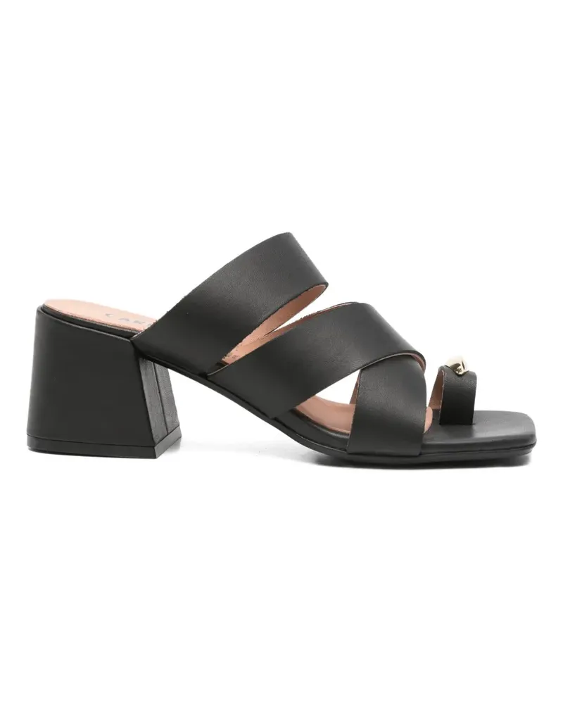 Carmens crossover-strap sandals - Schwarz Schwarz