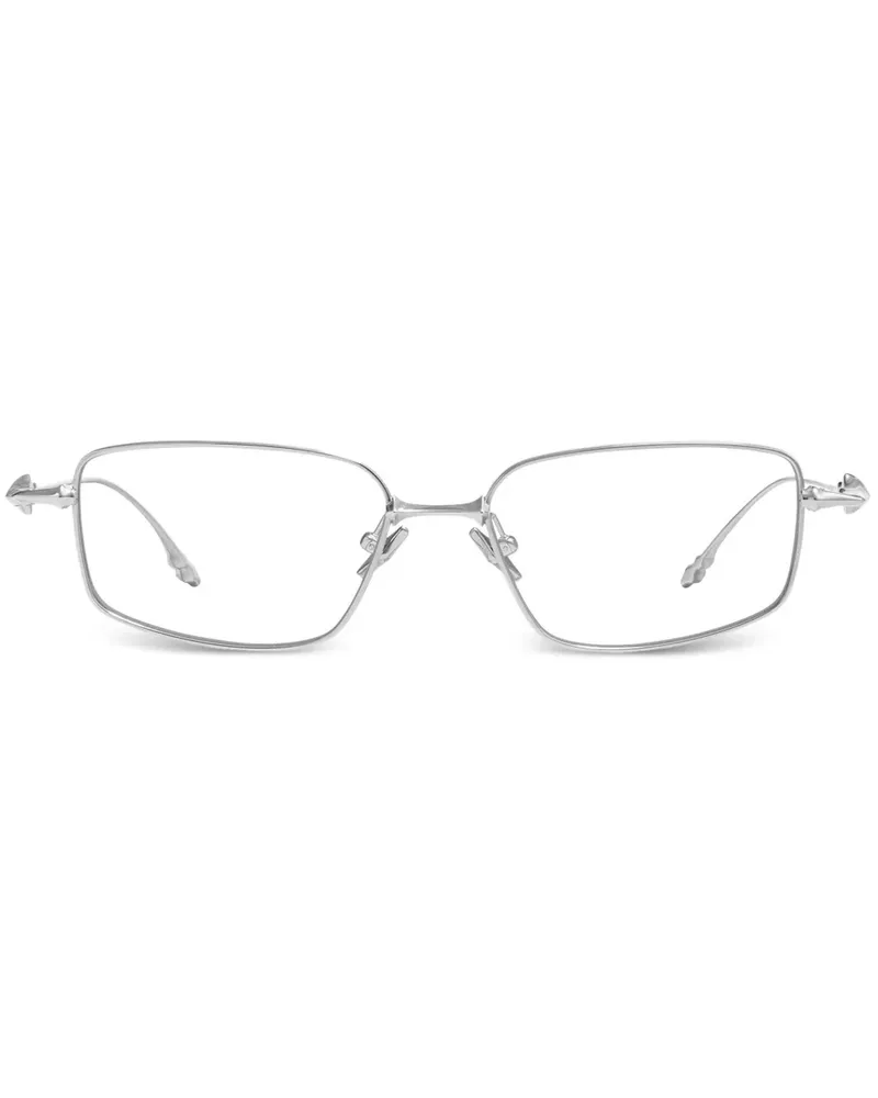Gentle Monster Atomic 02B Brille mit eckigem Gestell - Silber Silber