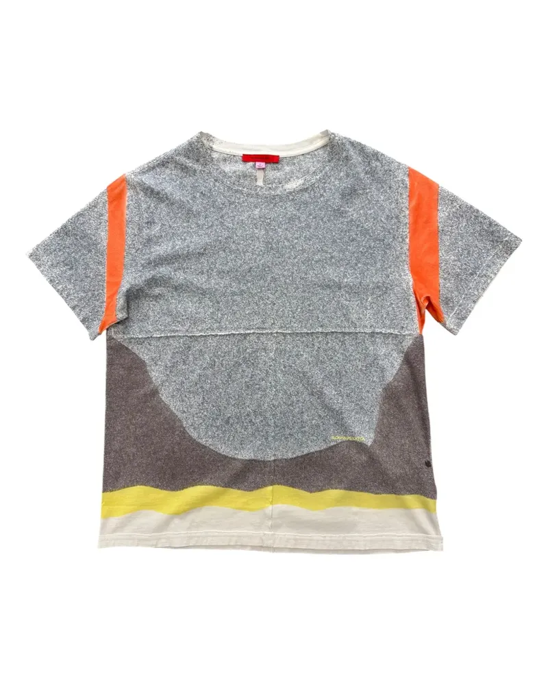 Eckhaus Latta Lapped T-Shirt - Grau Grau