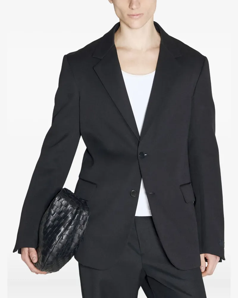 Lanvin Jacke mit zwei Knöpfen - Schwarz Schwarz