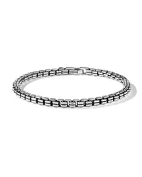 David Yurman Double Box Chain Armband aus Sterlingsilber Silber