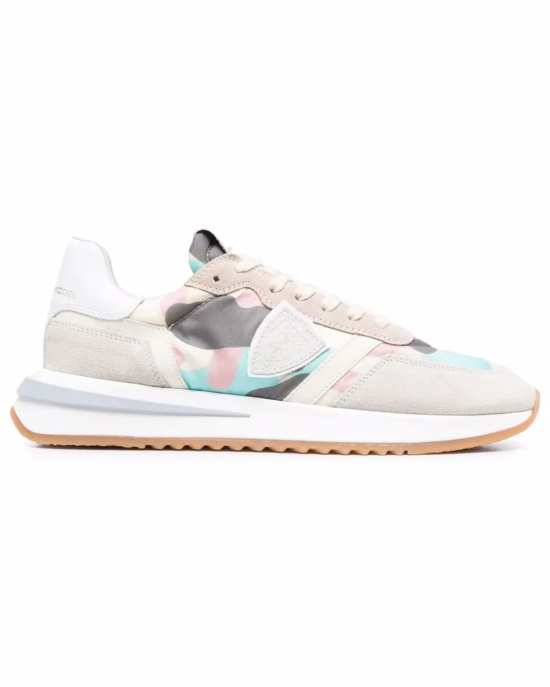 Philippe Model Tropez 2.1 Camouflage Sneakers - Nude Nude