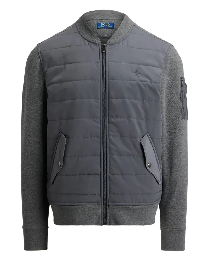 Ralph Lauren Gesteppte Bomberjacke - Grau Grau