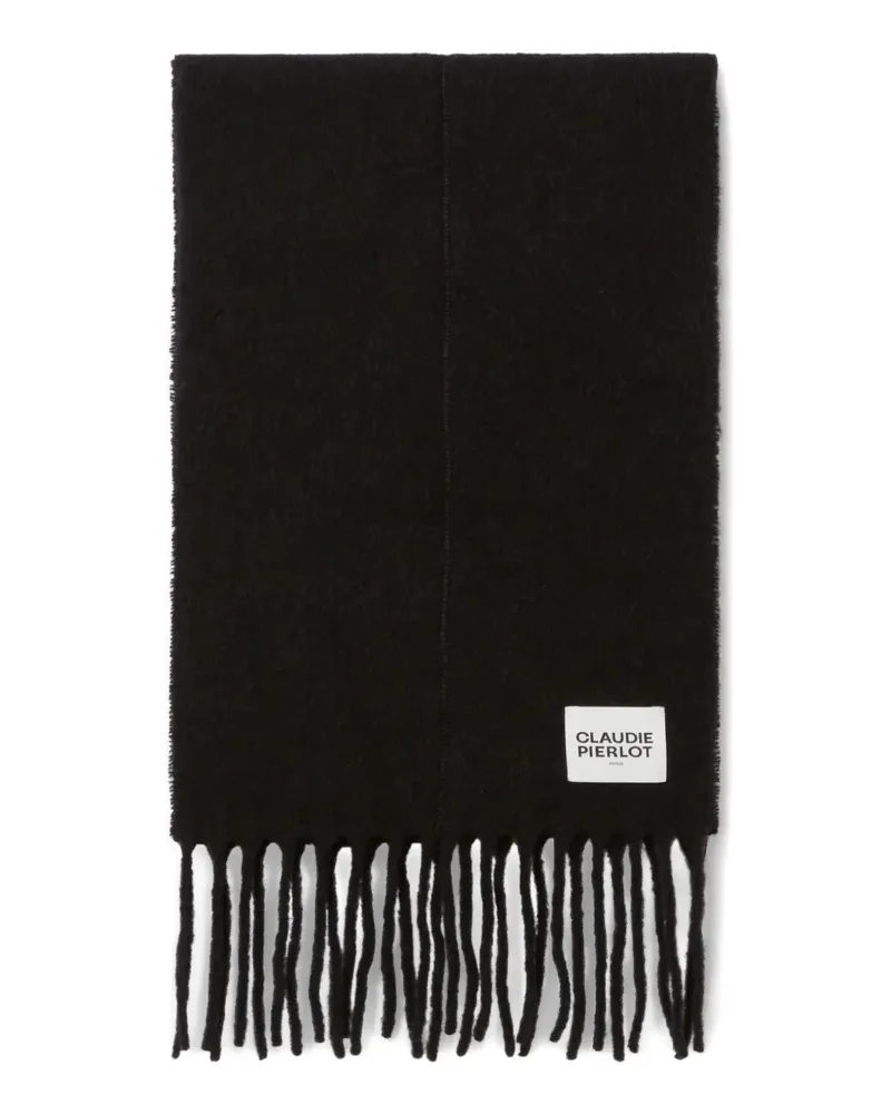 Claudie Pierlot fringed scarf - Schwarz Schwarz