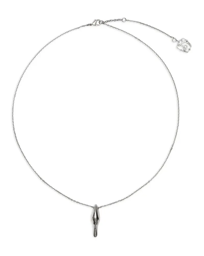Burberry duck necklace - Silber Silber