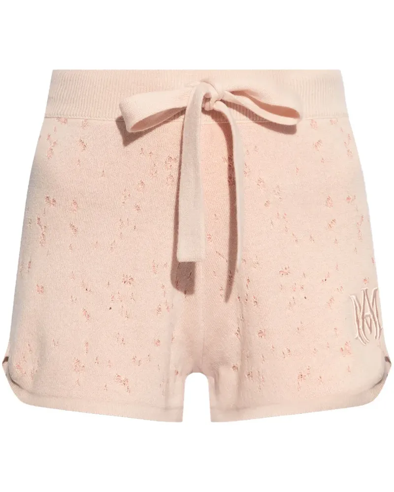 Amiri Shorts aus Kaschmir - Rosa Rosa