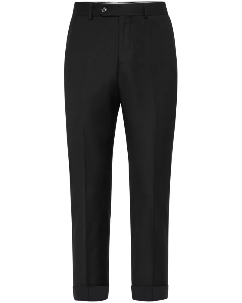 Brunello Cucinelli Klassische Chino - Schwarz Schwarz