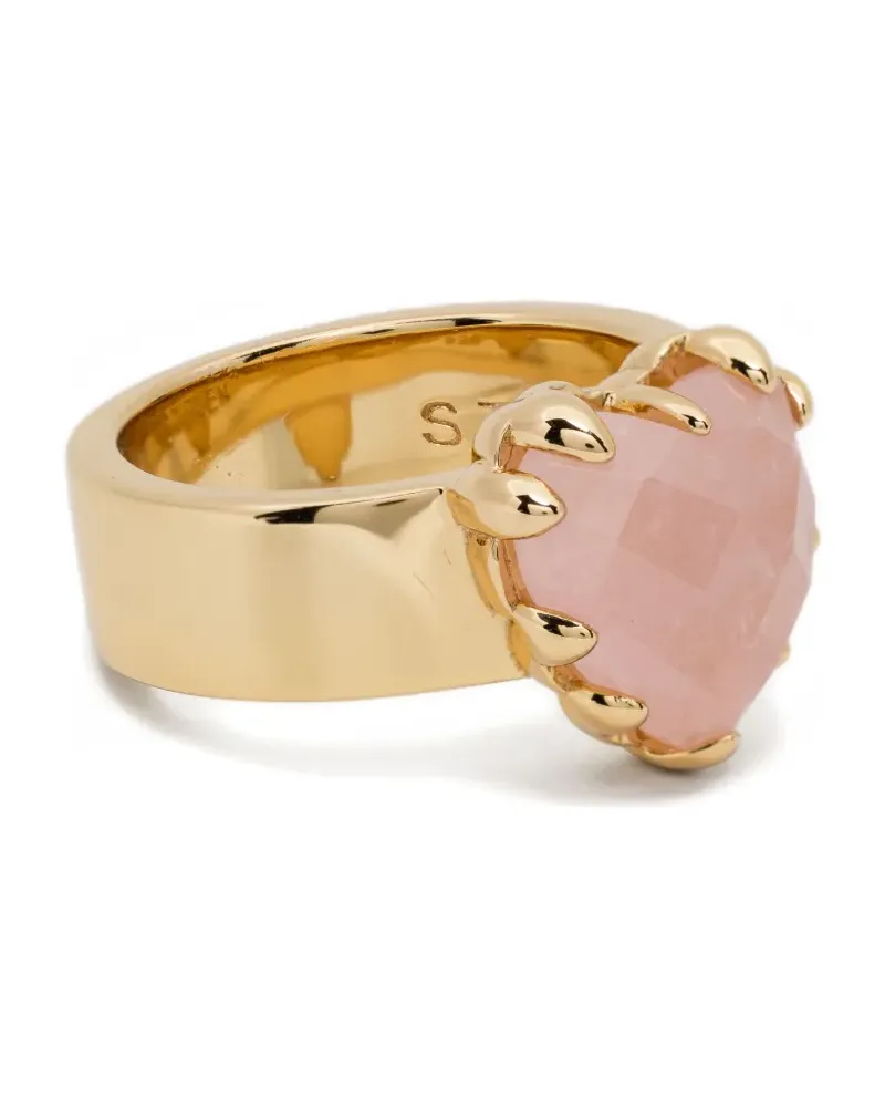 Stolen Girlfriends Club Ring mit Krappenfassung - Gold Gold