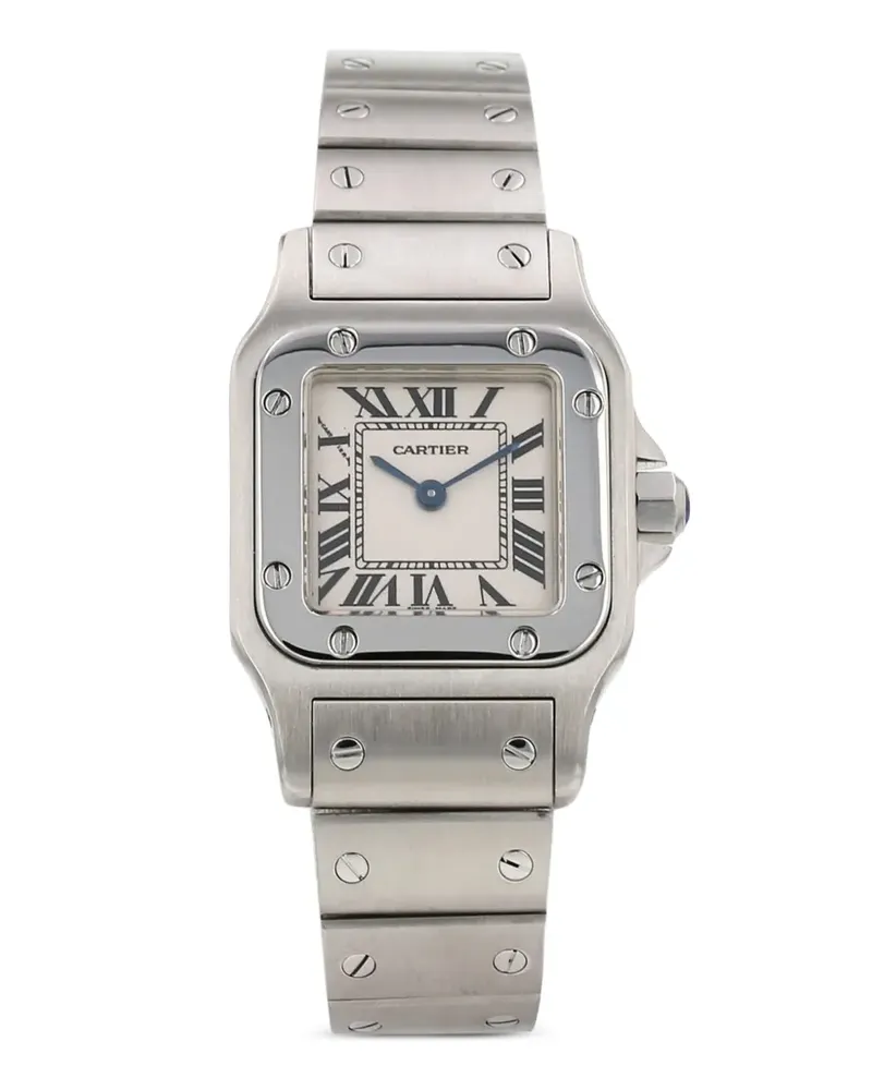 Cartier 2000s Santos Galbée Armbanduhr 24mm - Weiß Weiß