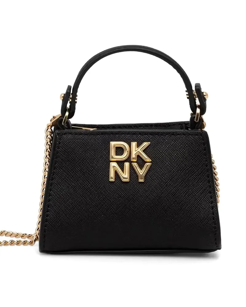 DKNY Foster logo-plaque crossbody bag - Schwarz Schwarz