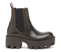 D-Hammer chunky-sole ankle boots - Braun