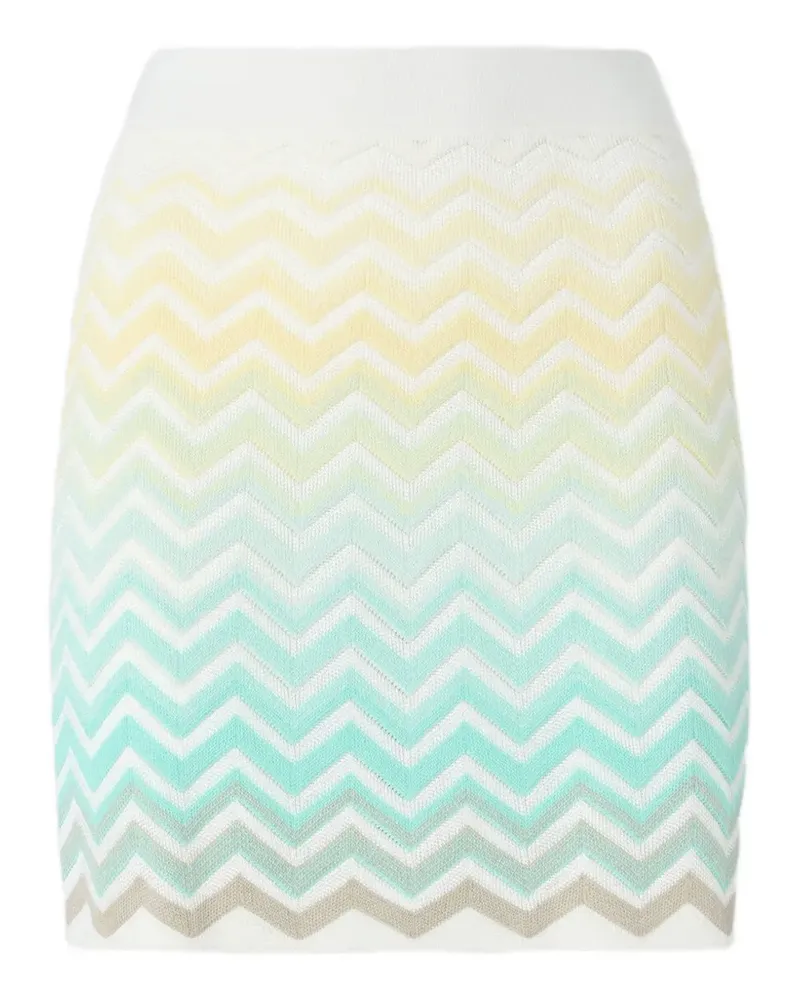 Missoni Rock mit Zickzackmuster - Nude Nude