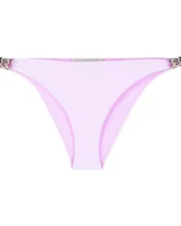 Stella McCartney Kristallverziertes Bikinihöschen Rosa