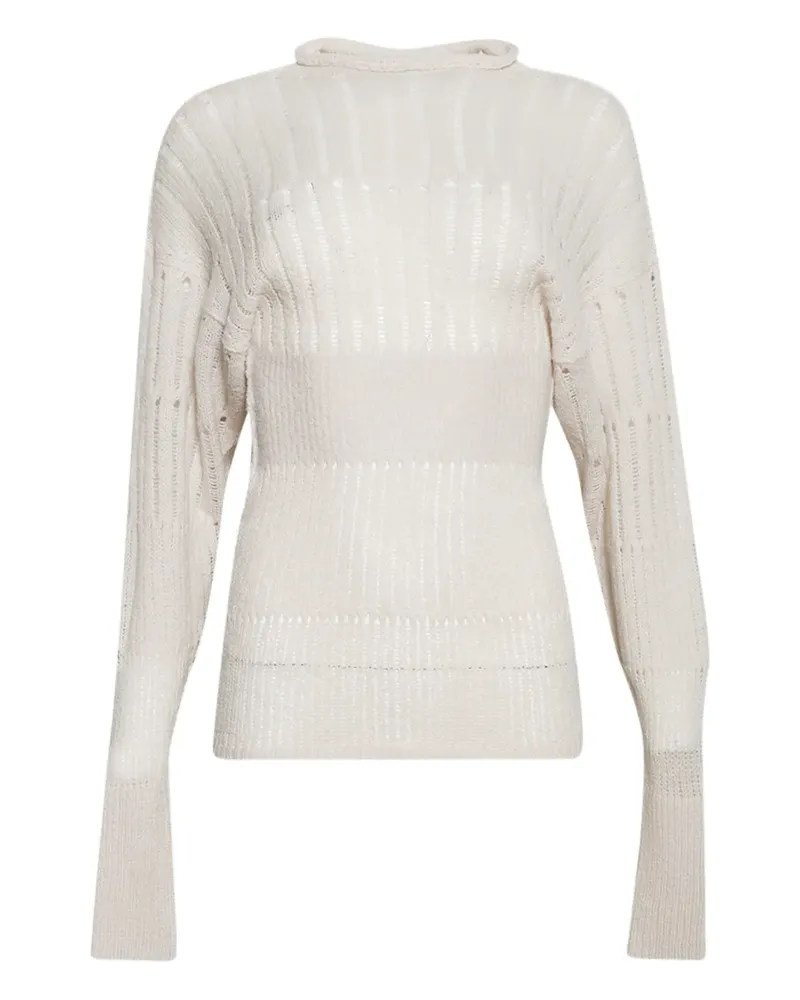 Rick Owens Dafne openwork sweater - Nude Nude