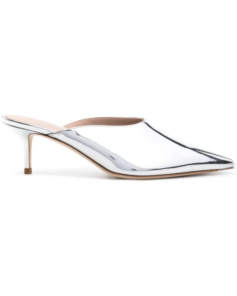 Scarosso Laura Mules, 60mm - Silber Silber