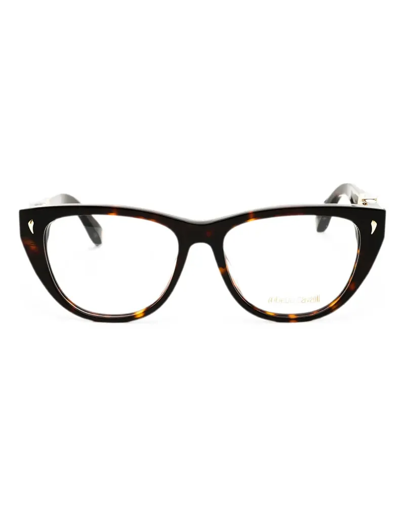 Roberto Cavalli cat-eye glasses - Braun Braun
