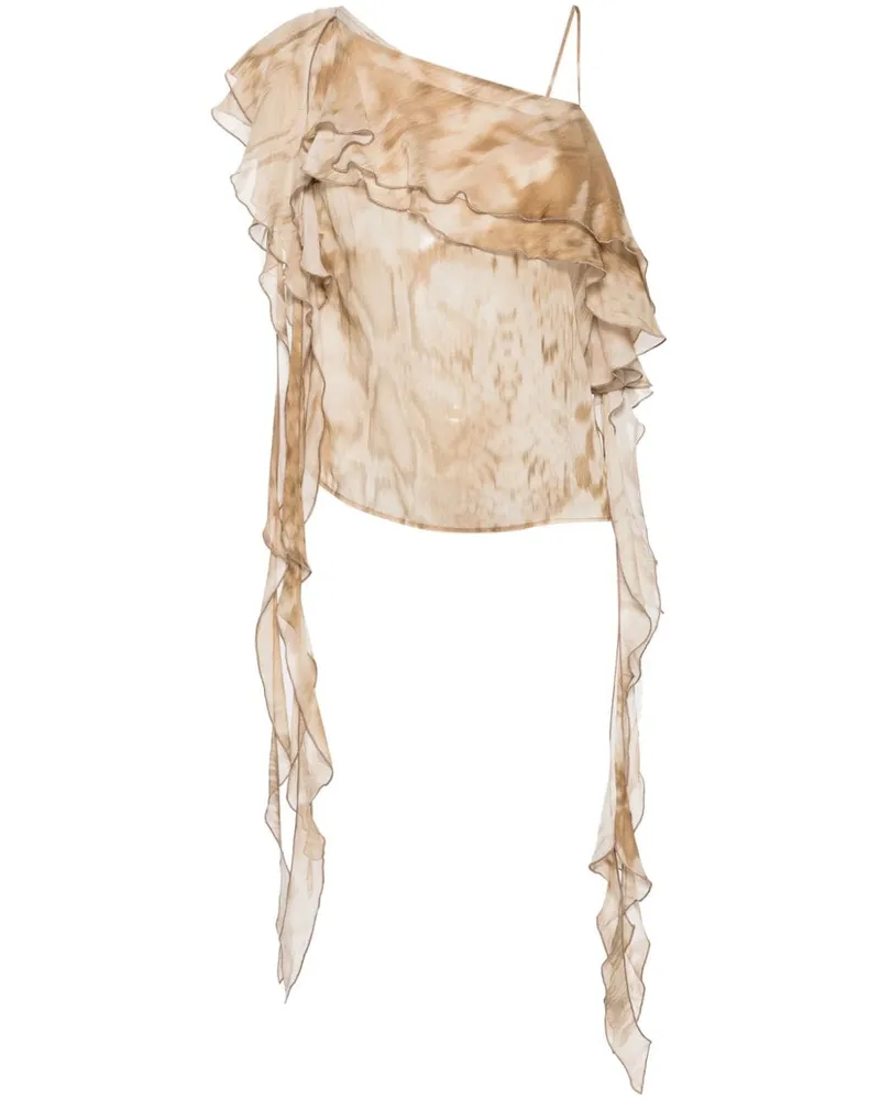 Blumarine Klassische Bluse - Nude Nude