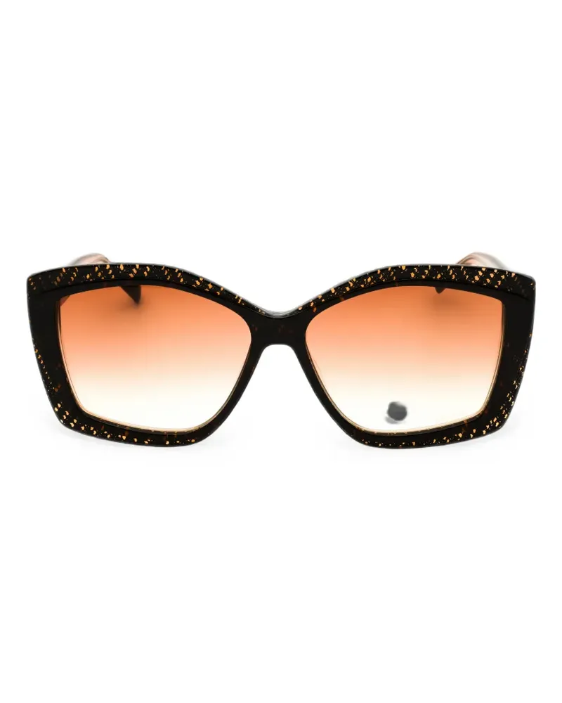 Missoni Sonnenbrille mit Oversized-Gestell - Schwarz Schwarz