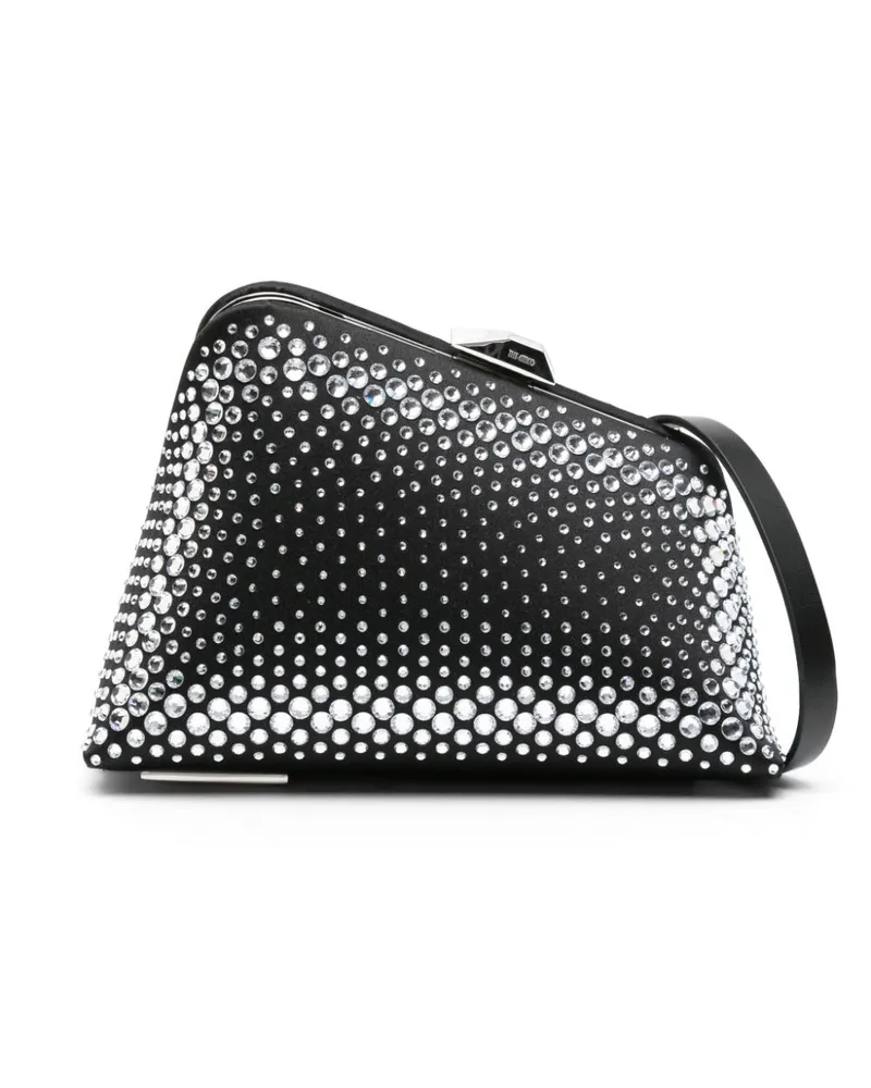 ATTICO Midnight Clutch mit Strassverzierung Schwarz