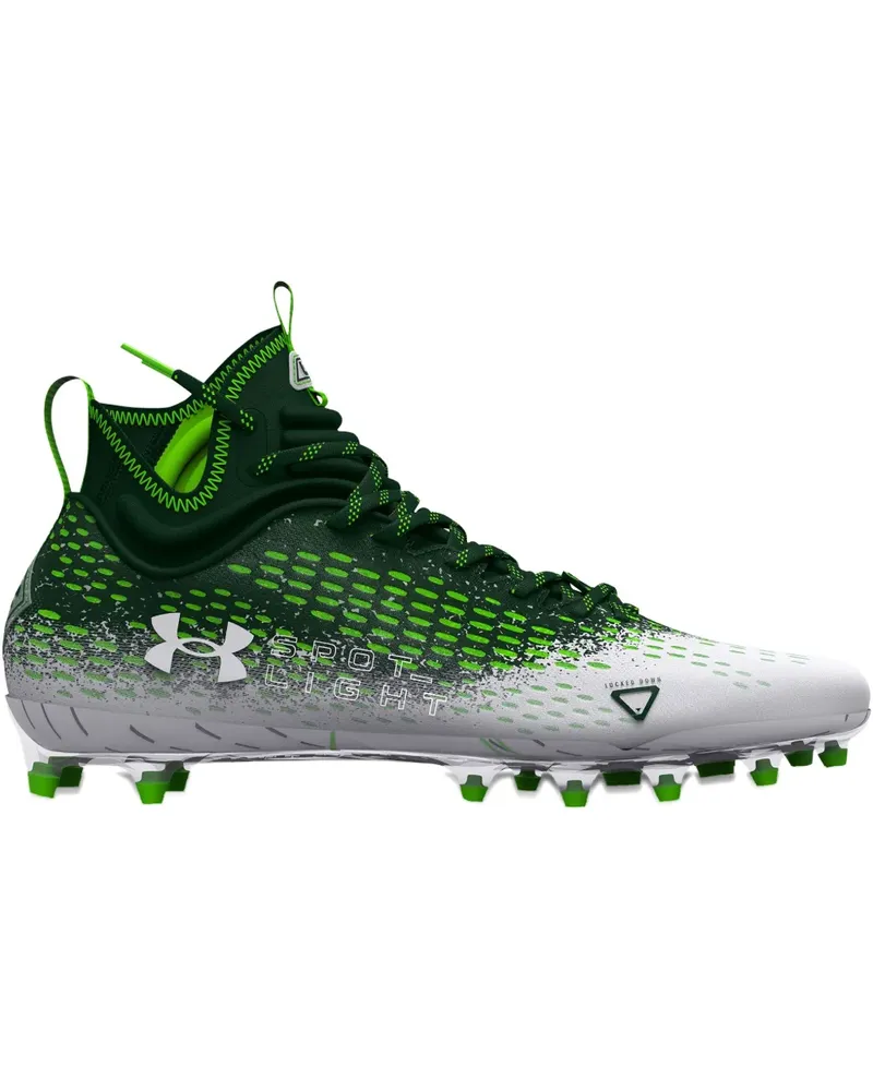 Under Armour Spotlight Lux MC 2.0 "Green/White" Fußballschuhe - Grün Grün