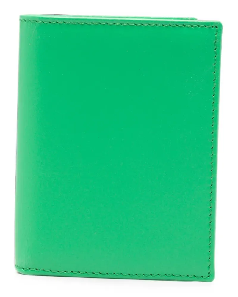 Comme des Garçons leather wallet - Grün Grün
