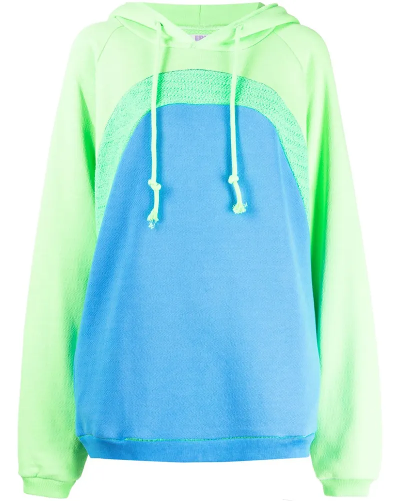 ERL Hoodie mit Print Blau