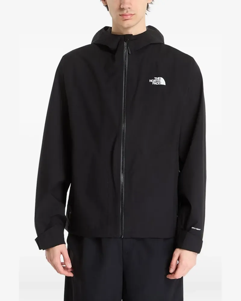 The North Face hooded zip jacket - Schwarz Schwarz