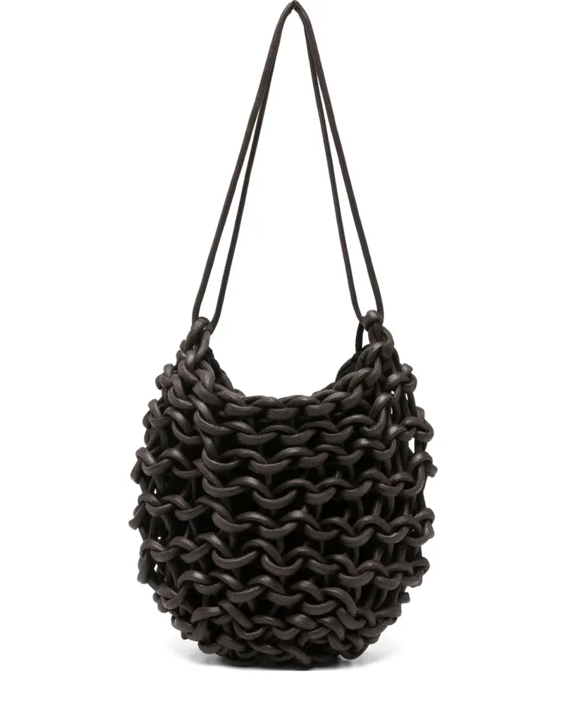 Alienina Ruth interwoven shoulder bag - Braun Braun
