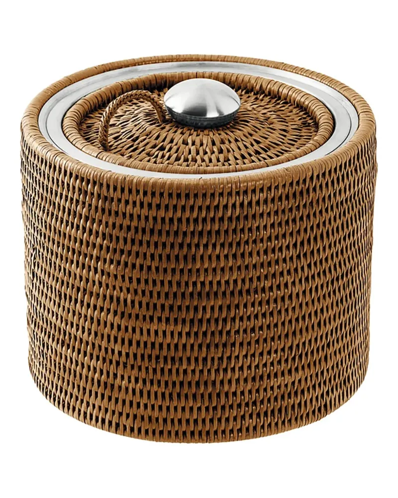 Sambonet Eiskübel mit Metalldeckel - Braun Braun