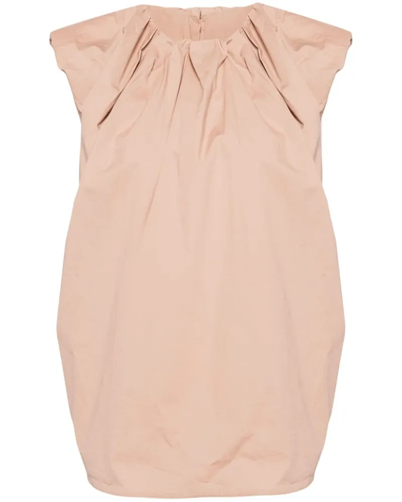 JNBY T-Shirt mit Rüschenkragen - Nude Nude