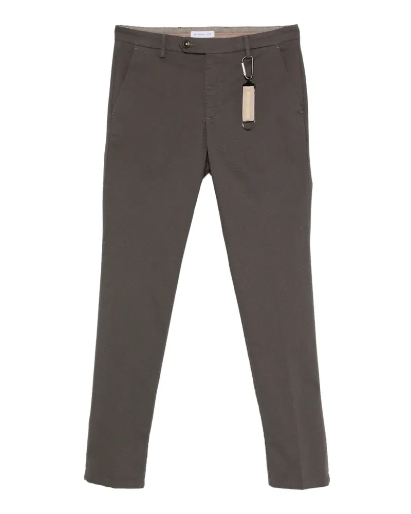 Manuel Ritz Hose mit Reißverschluss - Braun Braun