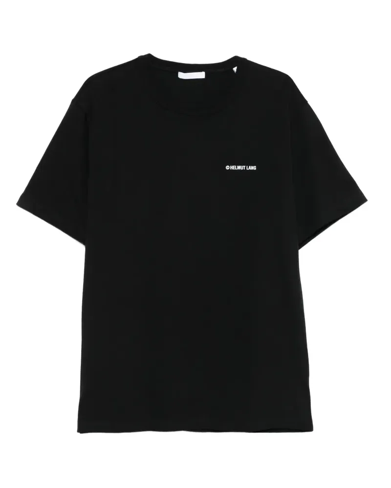 Helmut Lang T-Shirt mit Logo-Print - Schwarz Schwarz
