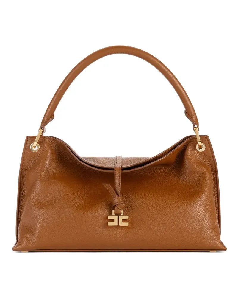 Elisabetta Franchi Mittelgroße Boulevard Tote Bag - Braun Braun