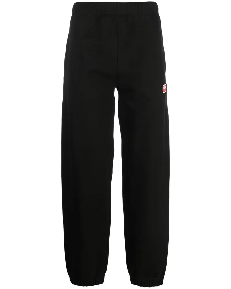 Kenzo Jogginghose mit Logo-Stickerei - Schwarz Schwarz
