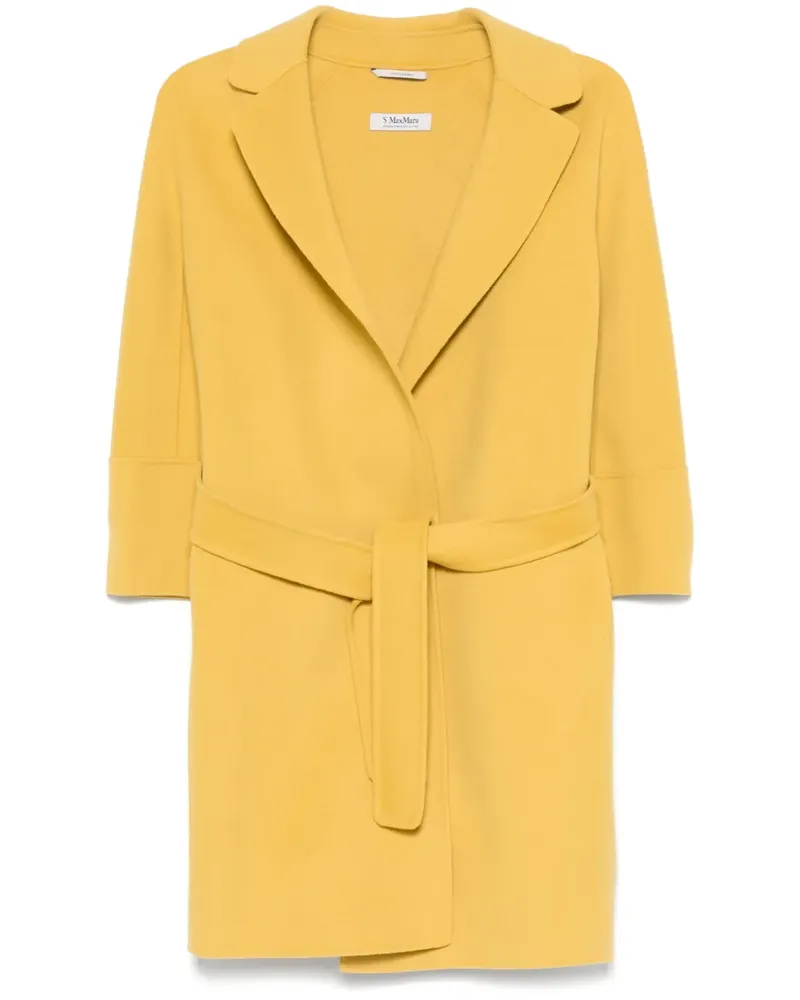 Max Mara Arona Mantel - Gelb Gelb