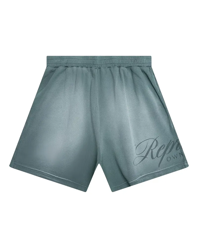 REPRESENT Script Mesh-Shorts - Grün Grün