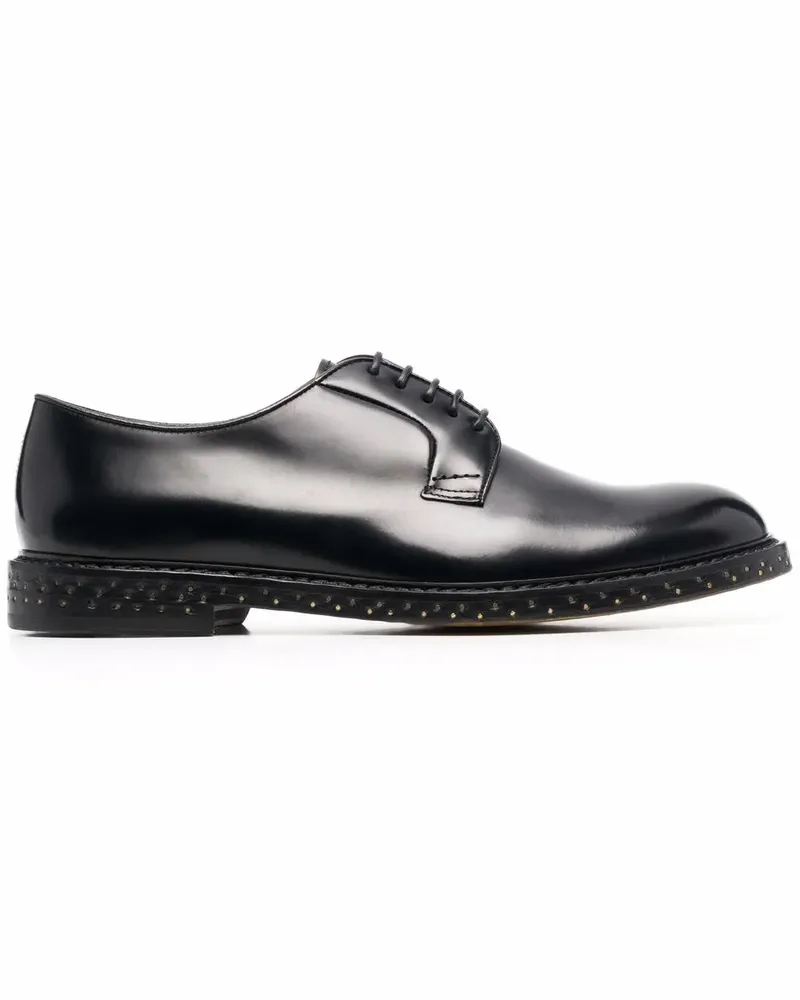 Doucal´s Klassische Derby-Schuhe - Schwarz Schwarz