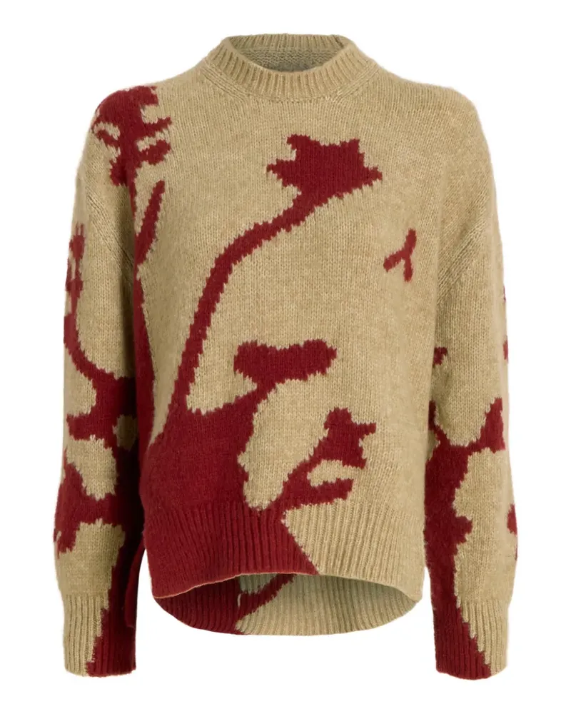 Proenza Schouler Cathy sweater in wool-knit - Nude Nude