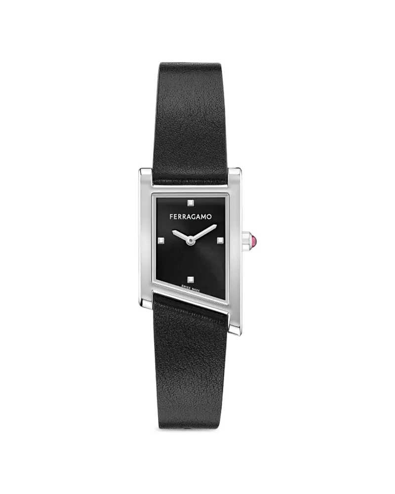 Ferragamo Quarzuhr 36mm - Schwarz Schwarz