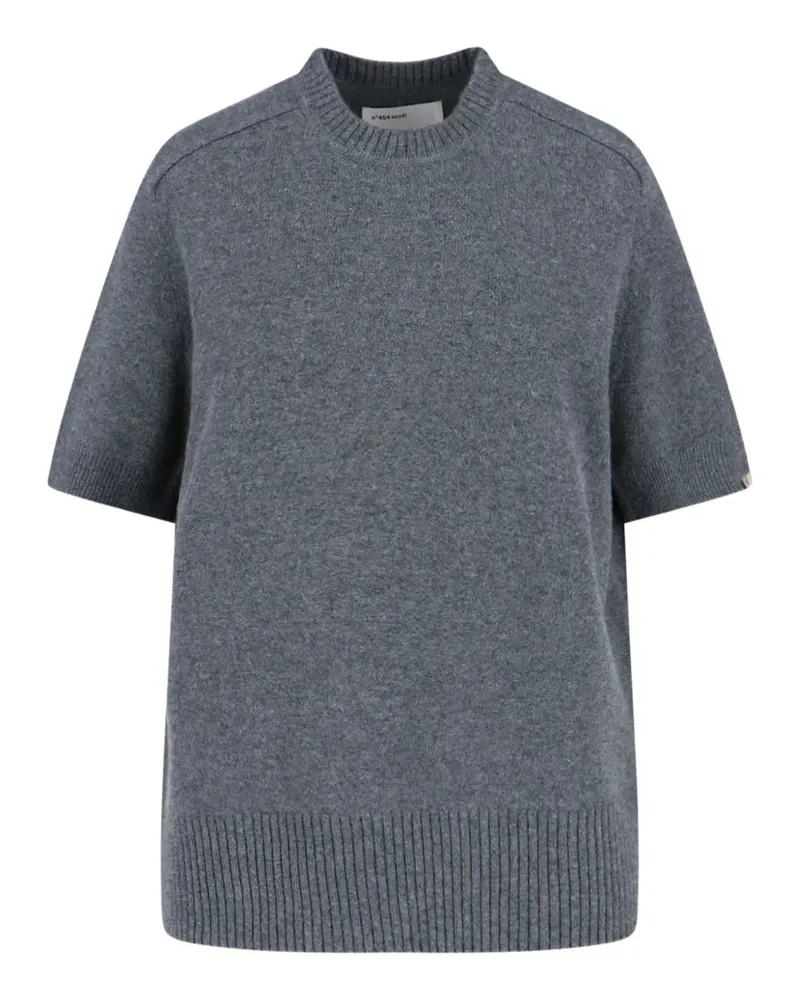 extreme cashmere Gerippter Pullover - Grau Grau