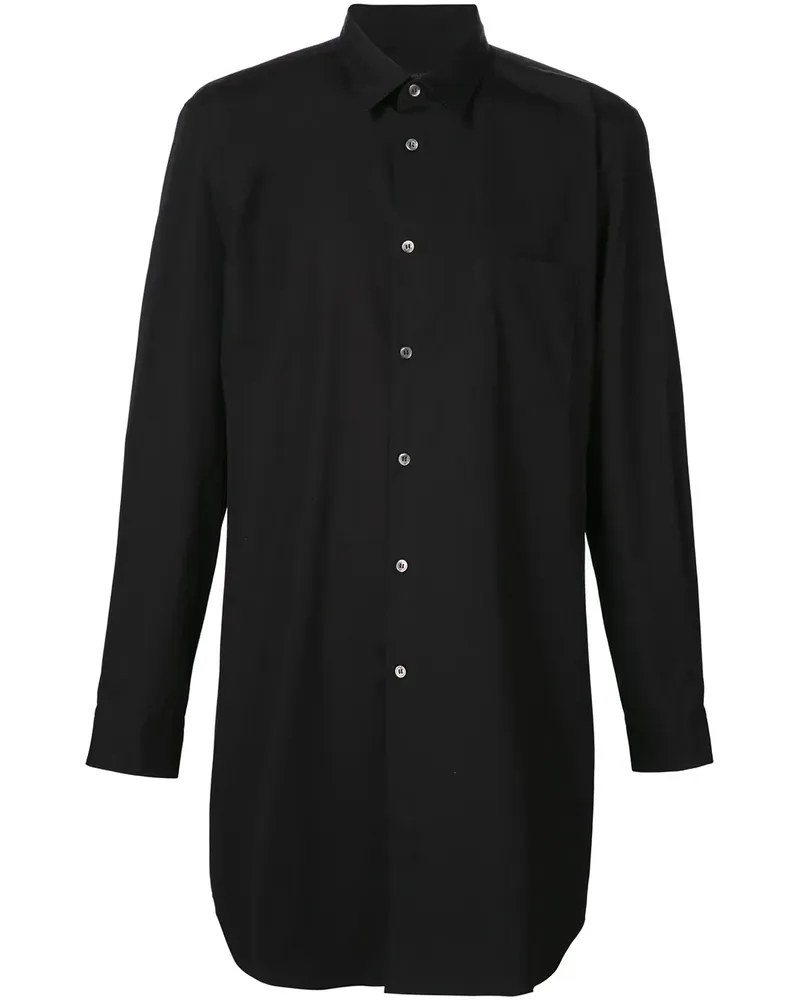 Comme des Garçons Oversized-Hemd - Schwarz Schwarz