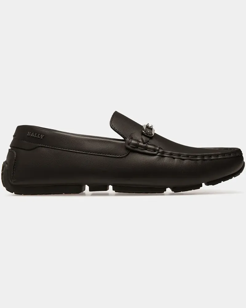 Bally Loafer mit Logo-Print - Schwarz Schwarz