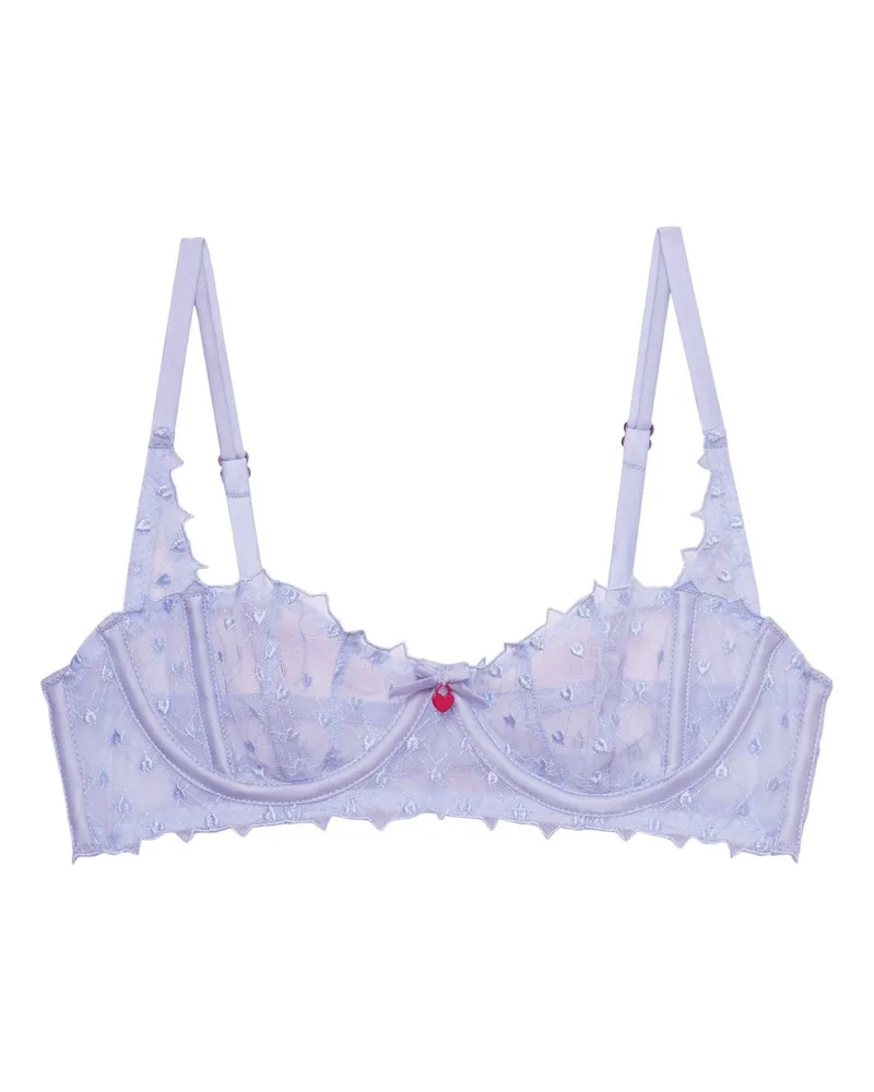 Fleur Du Mal Love Lock BH - Blau Blau