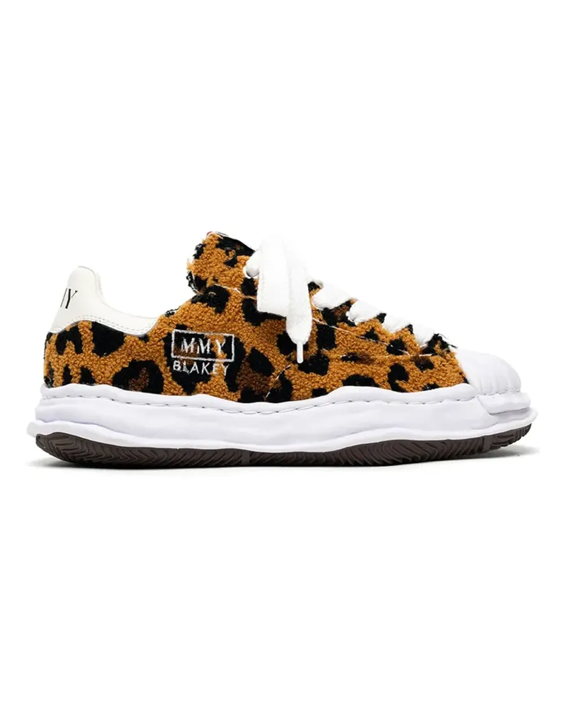 MIHARAYASUHIRO Blakey OG Sohle Animal Chenille Sneakers - Braun Braun