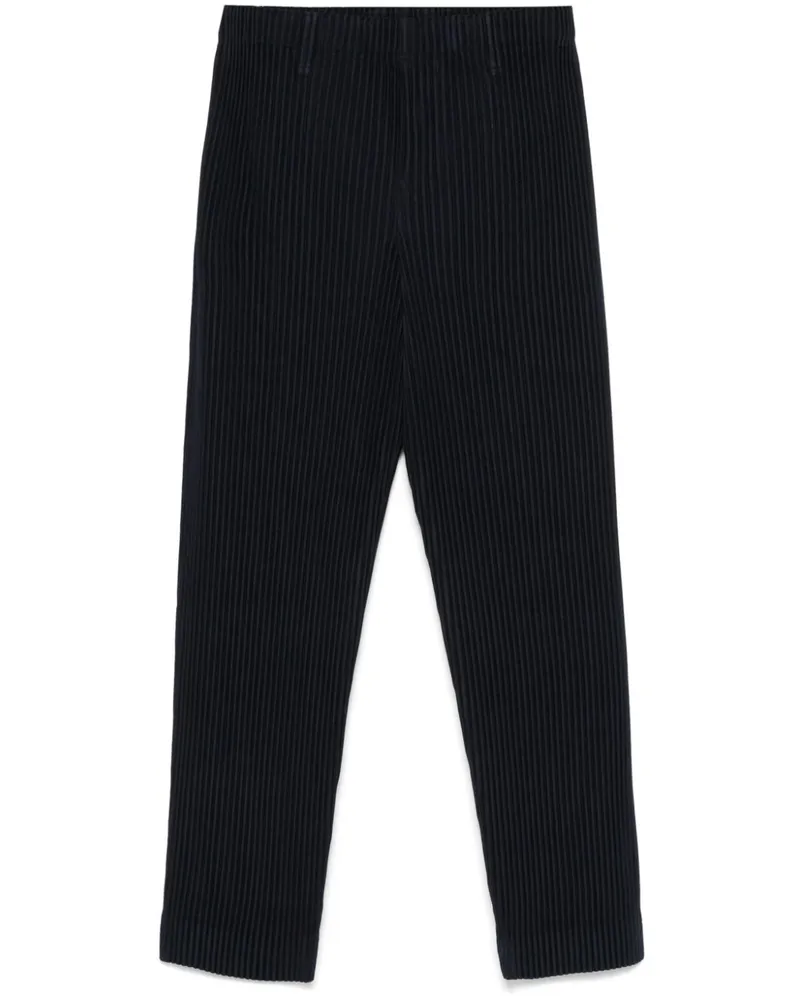 Issey Miyake Plissierte Hose - Blau Blau