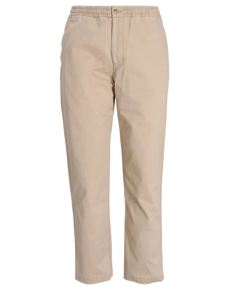 Ralph Lauren Gerade Hose mit elastischem Bund - Nude Nude