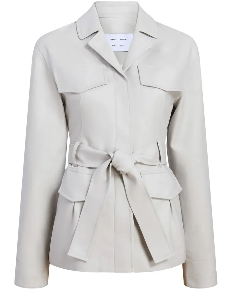 Proenza Schouler Indie Jacke - Grau Grau