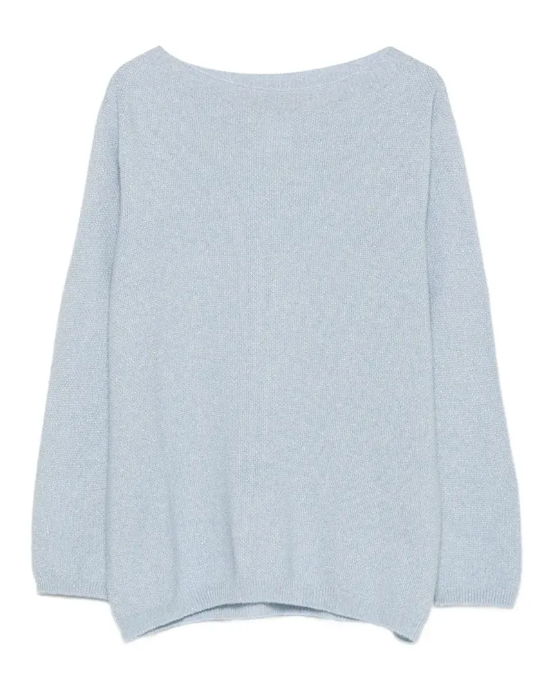 Fabiana Filippi three-quarter sleeve sweater - Blau Blau