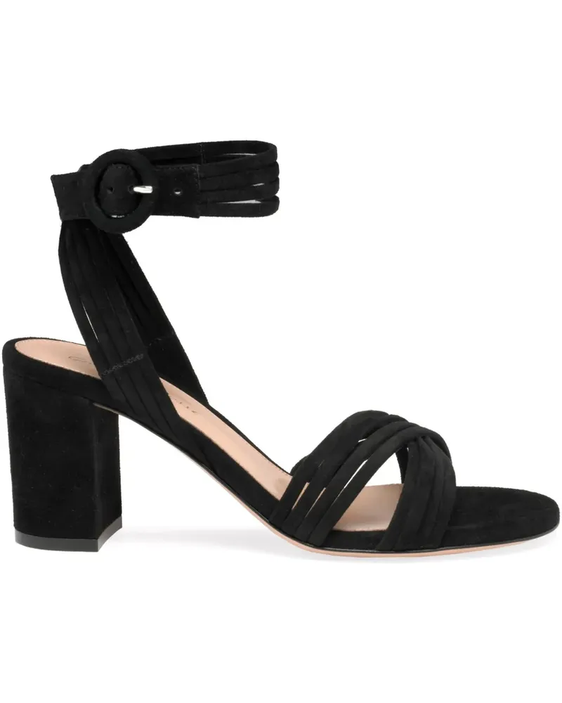 Gianvito Rossi Lianne Sandalen 70mm - Schwarz Schwarz