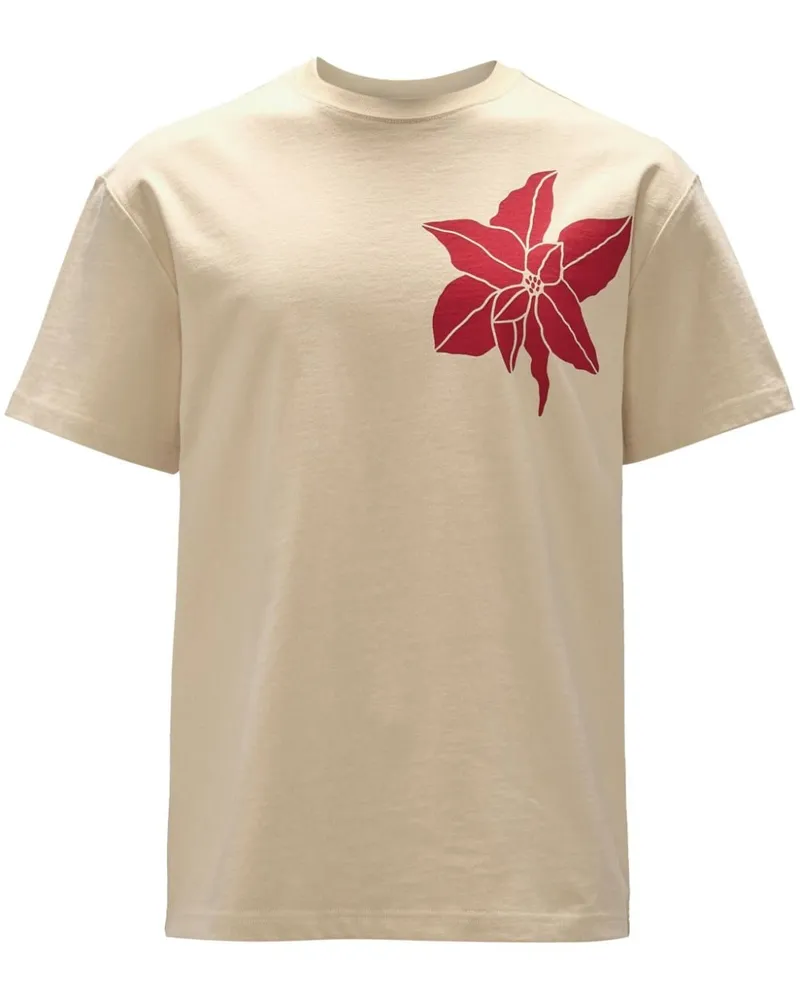 J.W.Anderson T-Shirt aus Bio-Baumwolle Nude